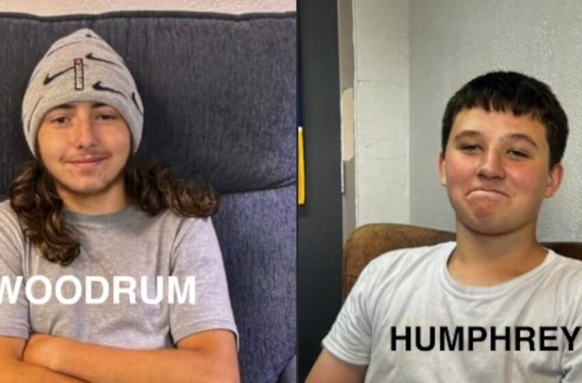  Christian Woodrum, Dale Humphrey; Fayette County Sheriff’s Department searching for two missing teenage boys.